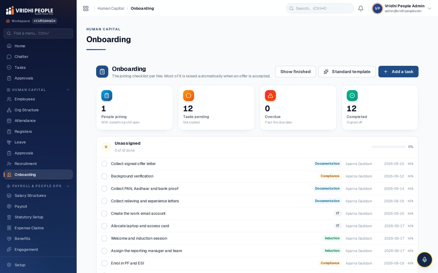 Onboarding